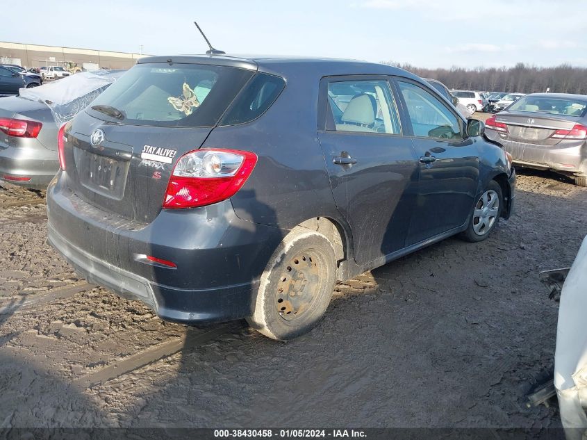 2010 Toyota Matrix S VIN: 2T1KE4EE9AC041191 Lot: 38430458