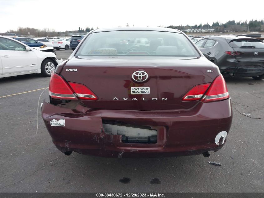 2005 Toyota Avalon Xl VIN: 4T1BK36B65U062012 Lot: 38430672