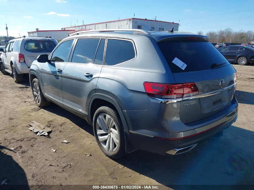 1V2BR2CA9MC530632 2021 Volkswagen Atlas 3.6L V6 Sel