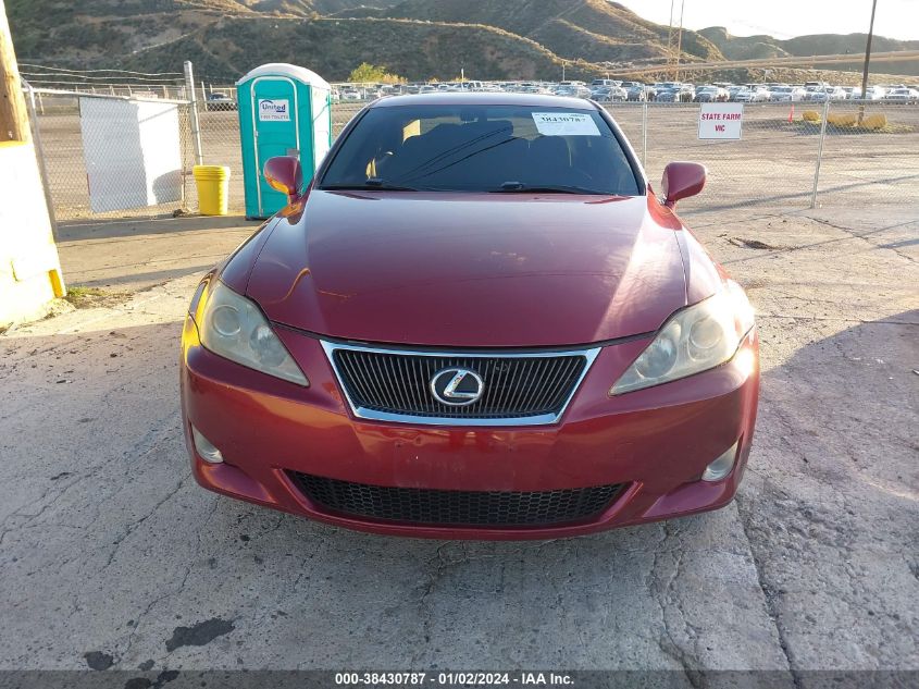 2007 Lexus Is 250 VIN: JTHCK262X75008906 Lot: 38430787