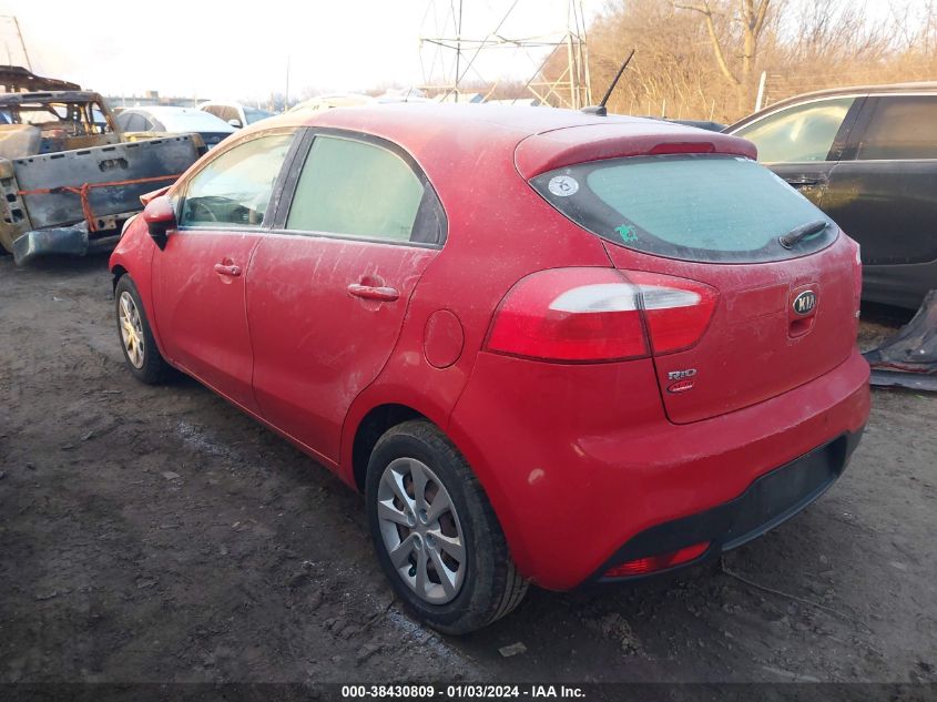 KNADM5A32D6164636 2013 Kia Rio Lx