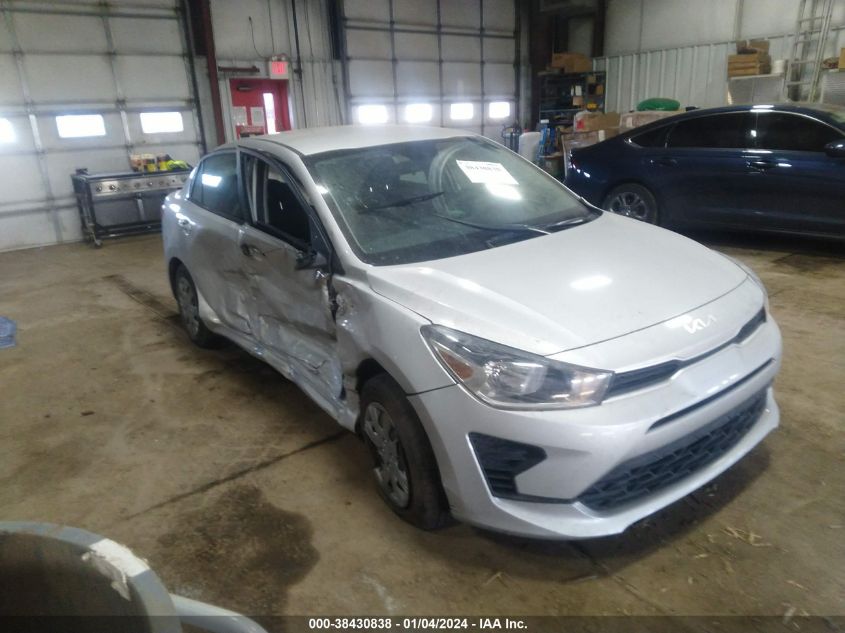 3KPA24AD9NE510563 2022 Kia Rio Lx