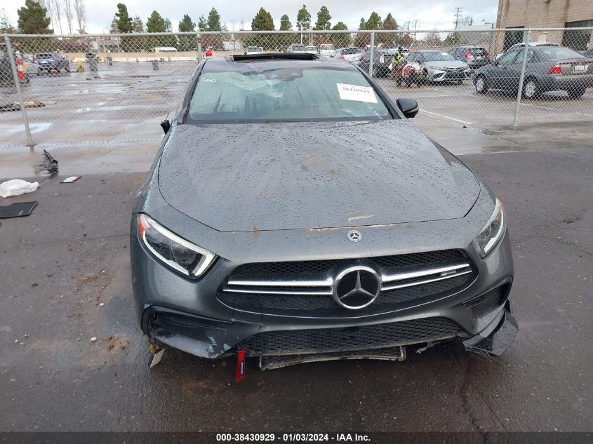 2019 Mercedes-Benz Amg Cls 53 S 4Matic VIN: WDD2J6BB9KA016546 Lot: 38430929