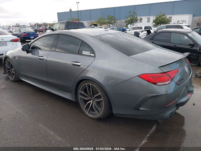 2019 Mercedes-Benz Amg Cls 53 S 4Matic VIN: WDD2J6BB9KA016546 Lot: 38430929