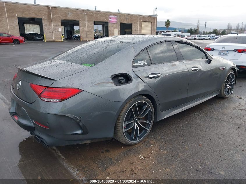 2019 Mercedes-Benz Amg Cls 53 S 4Matic VIN: WDD2J6BB9KA016546 Lot: 38430929