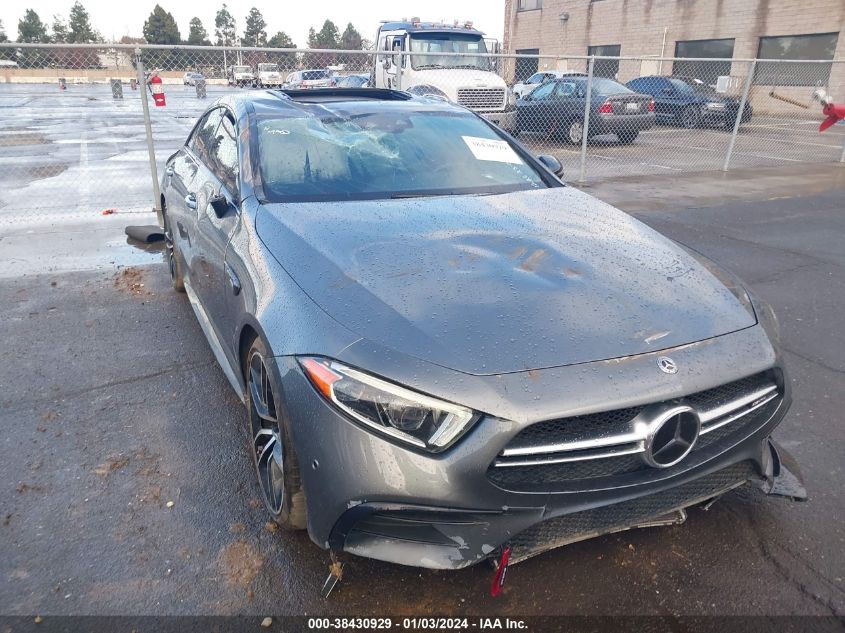 2019 Mercedes-Benz Amg Cls 53 S 4Matic VIN: WDD2J6BB9KA016546 Lot: 38430929