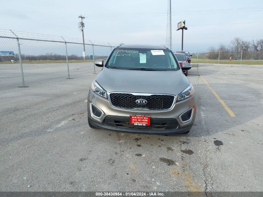 2018 Kia Sorento 2.4L Lx VIN: 5XYPG4A33JG420423 Lot: 38430954