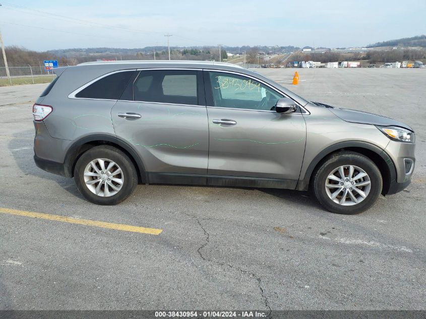 2018 Kia Sorento 2.4L Lx VIN: 5XYPG4A33JG420423 Lot: 38430954