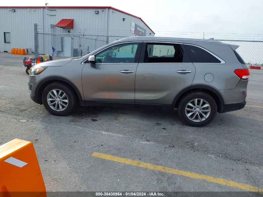 2018 Kia Sorento 2.4L Lx VIN: 5XYPG4A33JG420423 Lot: 38430954