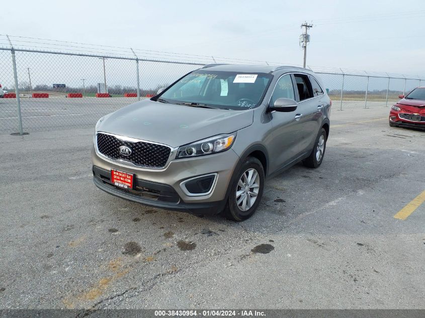 2018 Kia Sorento 2.4L Lx VIN: 5XYPG4A33JG420423 Lot: 38430954