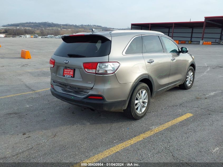 2018 Kia Sorento 2.4L Lx VIN: 5XYPG4A33JG420423 Lot: 38430954