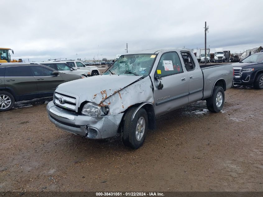 2006 Toyota Tundra Sr5 VIN: 5TBRU34186S476754 Lot: 38431051