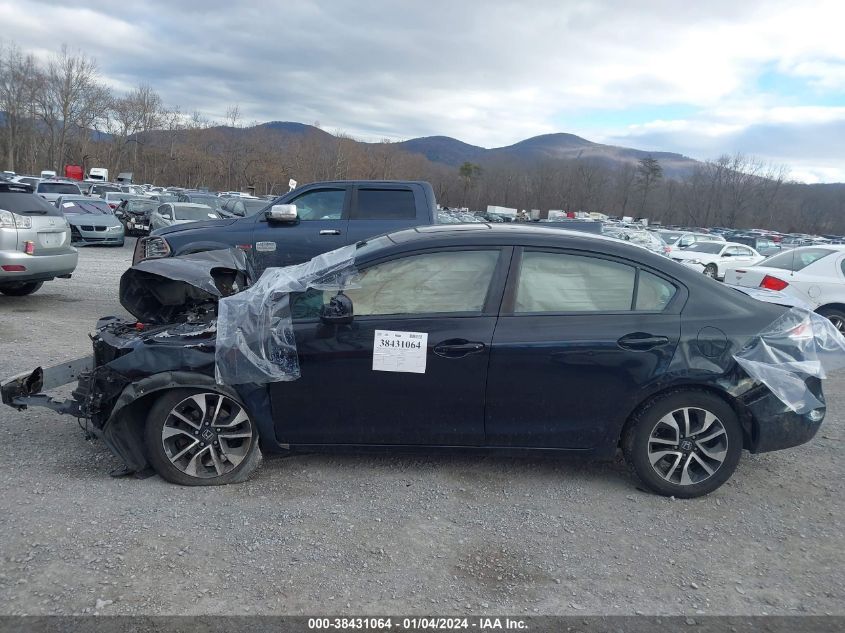 2013 Honda Civic Ex VIN: 2HGFB2F8XDH538978 Lot: 38431064