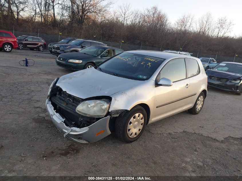 WVWAR71K27W037688 2007 Volkswagen Rabbit 2-Door