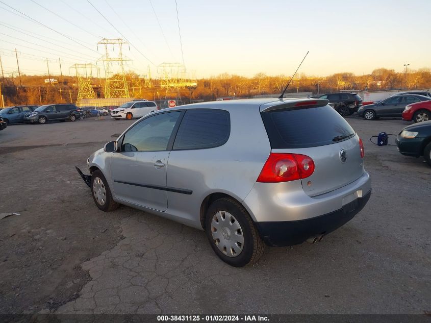 WVWAR71K27W037688 2007 Volkswagen Rabbit 2-Door