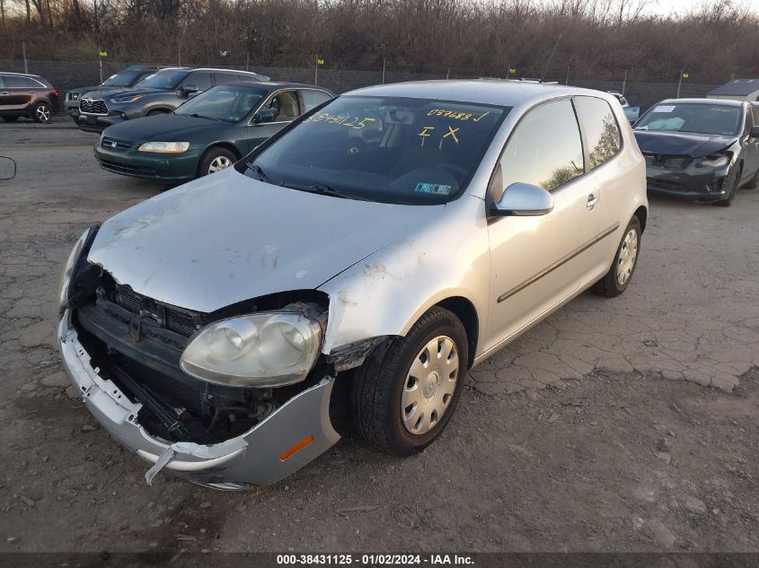 WVWAR71K27W037688 2007 Volkswagen Rabbit 2-Door