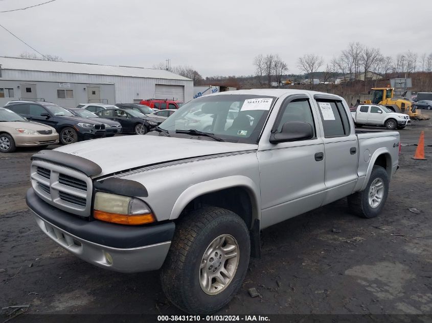 2003 Dodge Dakota Sport/Sxt VIN: 1D7HG38N03S134313 Lot: 38431210