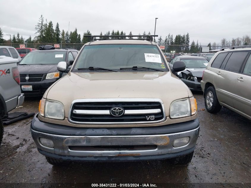 2001 Toyota Tundra Sr5 VIN: 5TBBT44191S173839 Lot: 38431222