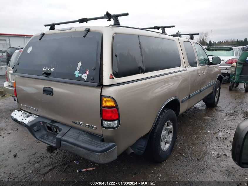 2001 Toyota Tundra Sr5 VIN: 5TBBT44191S173839 Lot: 38431222