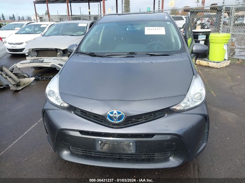 JTDZN3EU8GJ047853 2016 Toyota Prius V Two