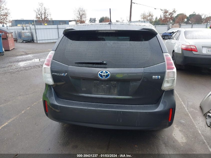 JTDZN3EU8GJ047853 2016 Toyota Prius V Two