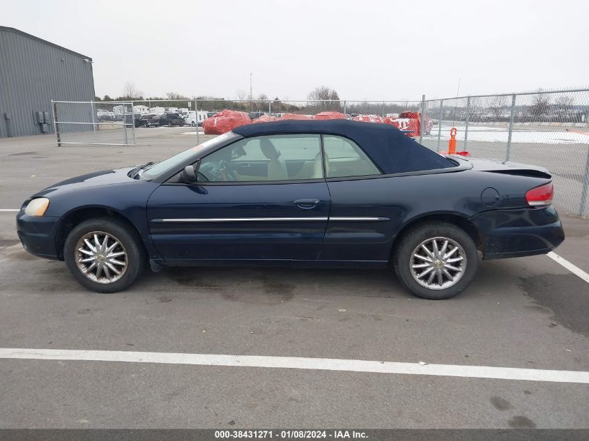 1C3EL65R72N171569 2002 Chrysler Sebring Limited