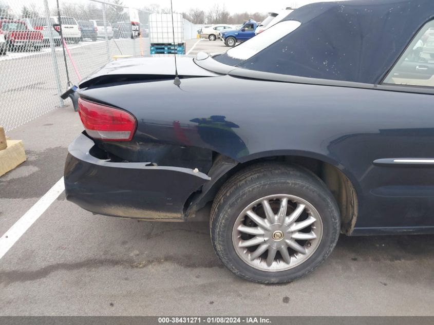 1C3EL65R72N171569 2002 Chrysler Sebring Limited