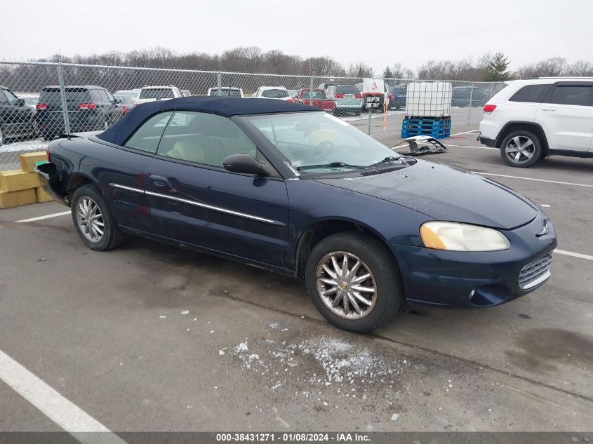 1C3EL65R72N171569 2002 Chrysler Sebring Limited