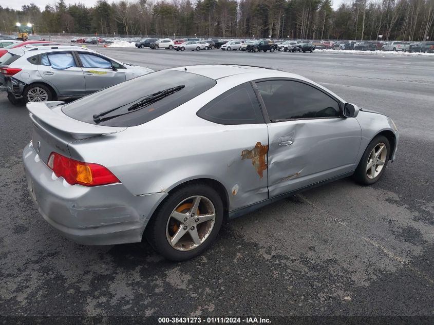 2003 Acura Rsx VIN: JH4DC548X3S003999 Lot: 38431273