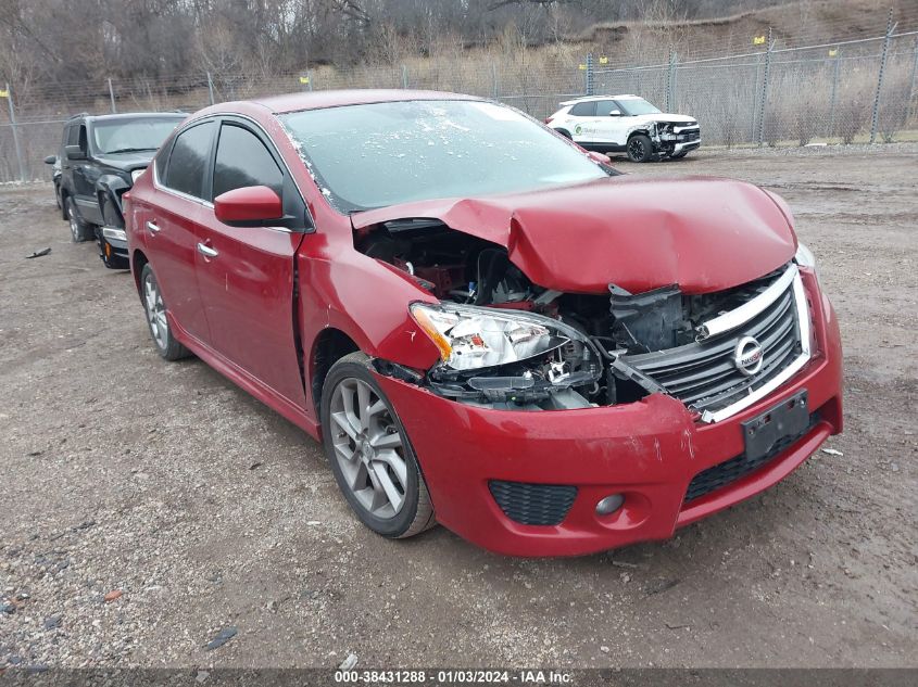 2014 Nissan Sentra Sr VIN: 3N1AB7AP8EY270189 Lot: 38431288