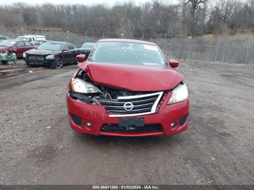 2014 Nissan Sentra Sr VIN: 3N1AB7AP8EY270189 Lot: 38431288