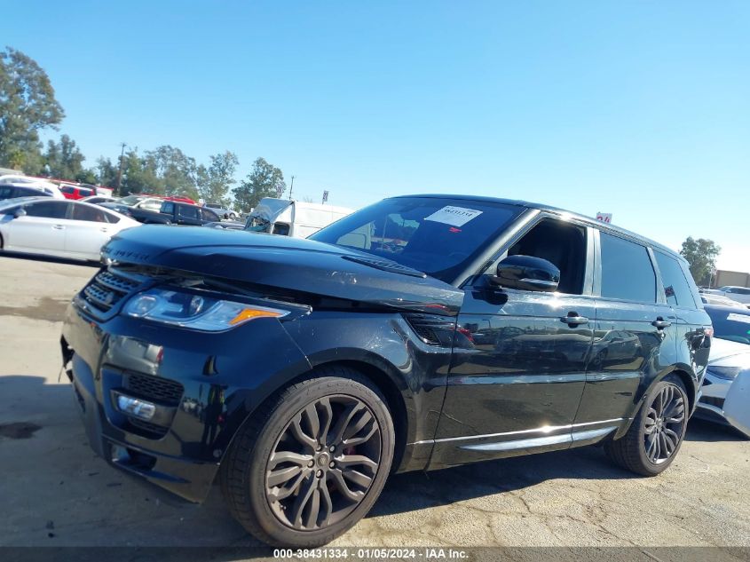 SALWV2FVXHA132501 2017 Land Rover Range Rover Sport 3.0L V6 Supercharged Hse Dynamic