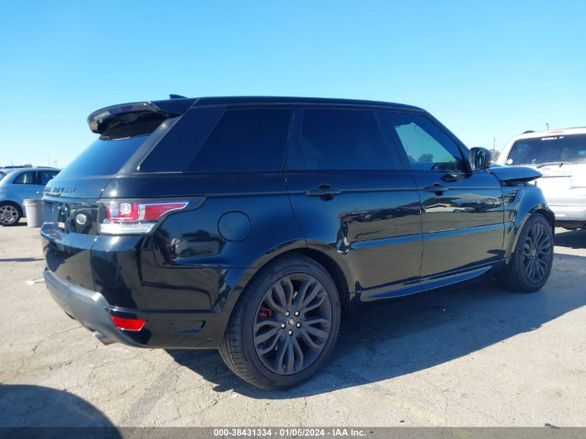 SALWV2FVXHA132501 2017 Land Rover Range Rover Sport 3.0L V6 Supercharged Hse Dynamic