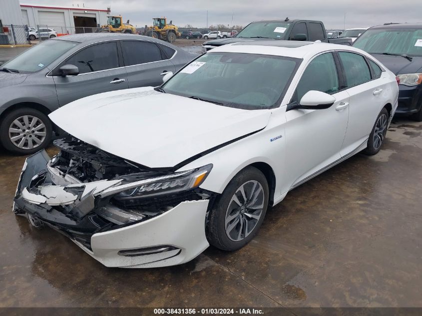 2020 Honda Accord Hybrid Ex-L VIN: 1HGCV3F59LA015437 Lot: 38431356