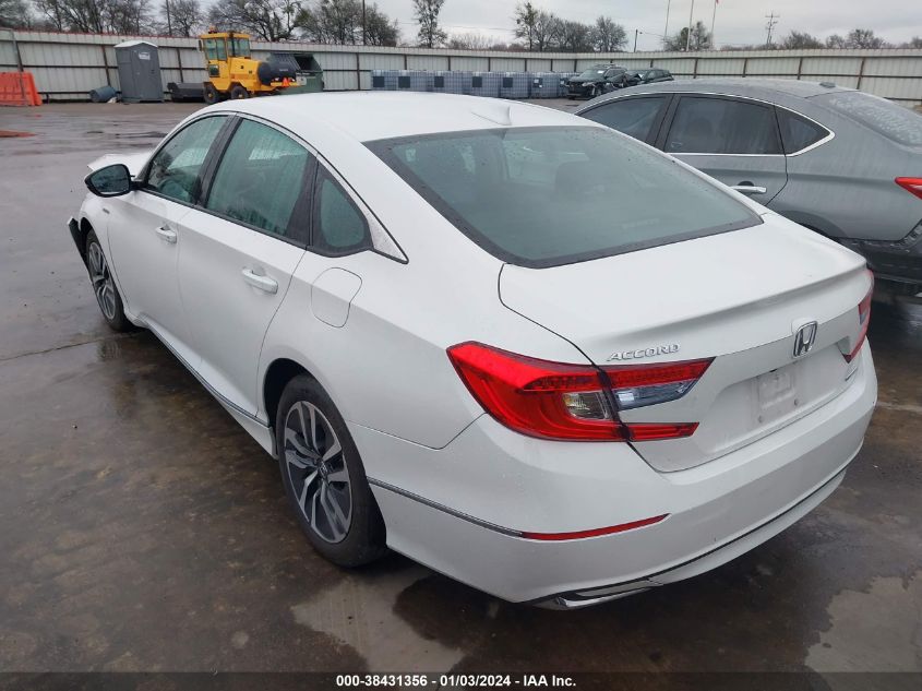 2020 Honda Accord Hybrid Ex-L VIN: 1HGCV3F59LA015437 Lot: 38431356