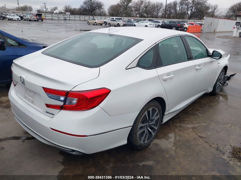 2020 Honda Accord Hybrid Ex-L VIN: 1HGCV3F59LA015437 Lot: 38431356