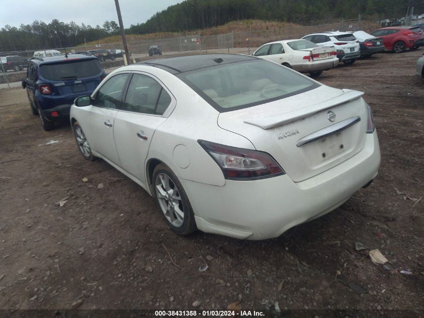 2014 Nissan Maxima 3.5 Sv VIN: 1N4AA5AP6EC475738 Lot: 38431358