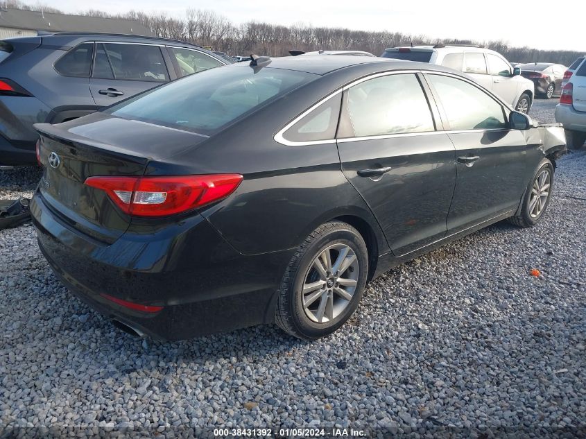 2015 Hyundai Sonata Se VIN: 5NPE24AF8FH094330 Lot: 38431392