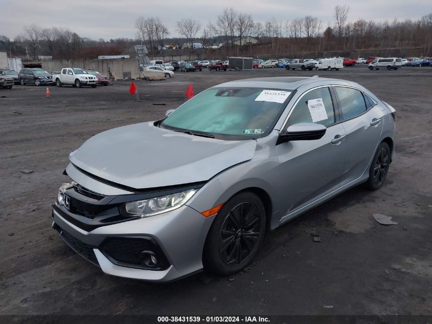 SHHFK7H68KU412806 2019 Honda Civic Ex