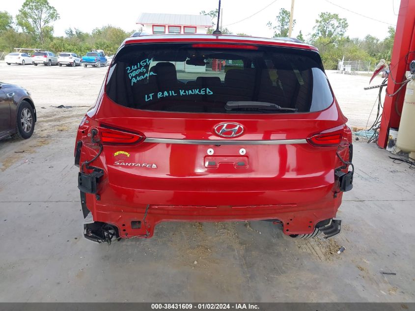 5NMS23AD4KH001127 2019 Hyundai Santa Fe Se