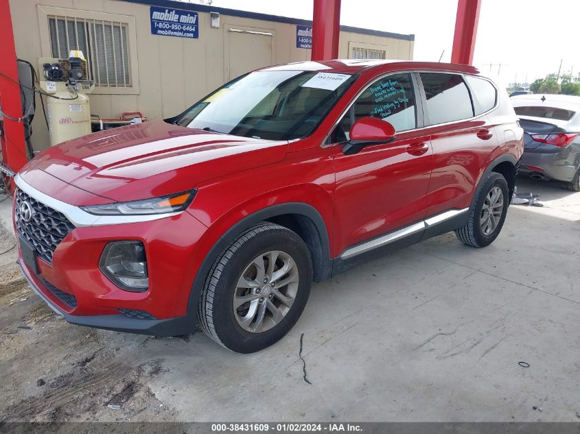 5NMS23AD4KH001127 2019 Hyundai Santa Fe Se