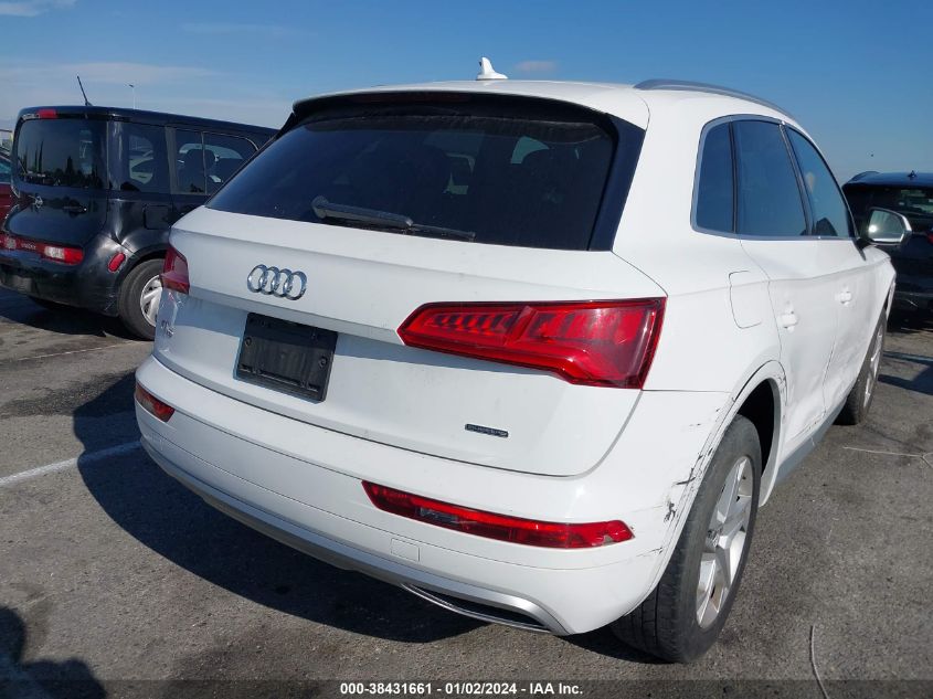 2019 Audi Q5 45 Premium VIN: WA1ANAFY3K2110082 Lot: 38431661