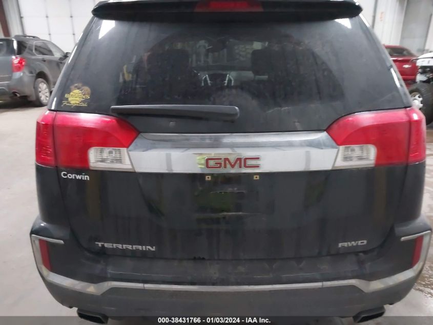 2GKFLUE38G6223128 2016 GMC Terrain Slt