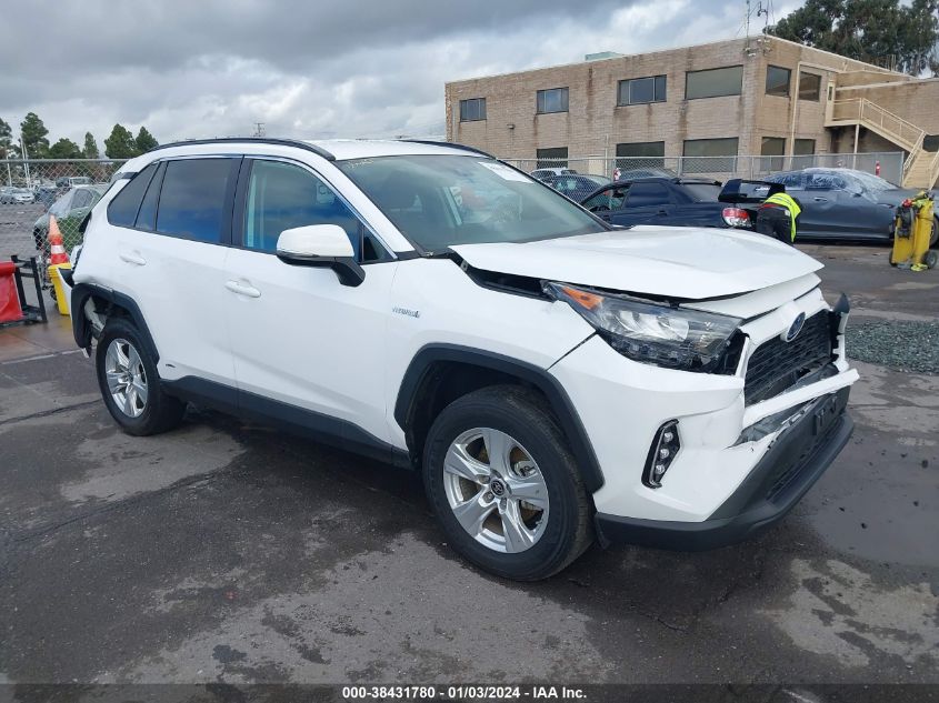 4T3M6RFV2MU028794 2021 Toyota Rav4 Le Hybrid