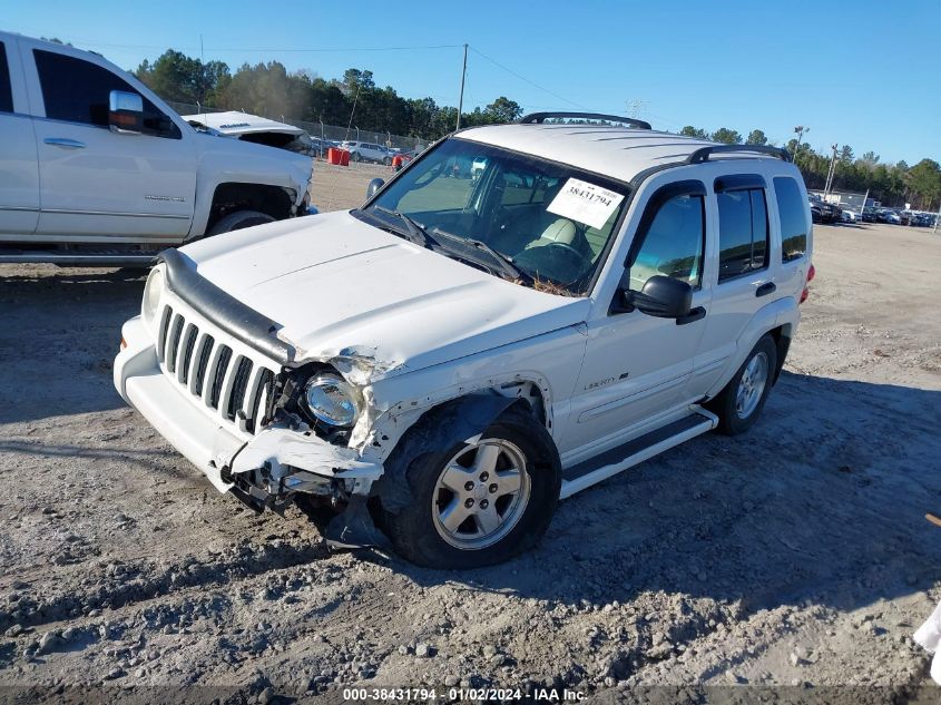 1J4GK58K32W233103 2002 Jeep Liberty Limited