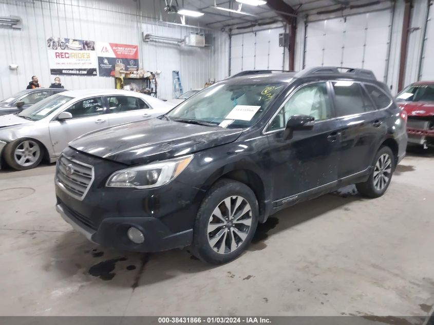 4S4BSBNC4G3318662 2016 Subaru Outback 2.5I Limited