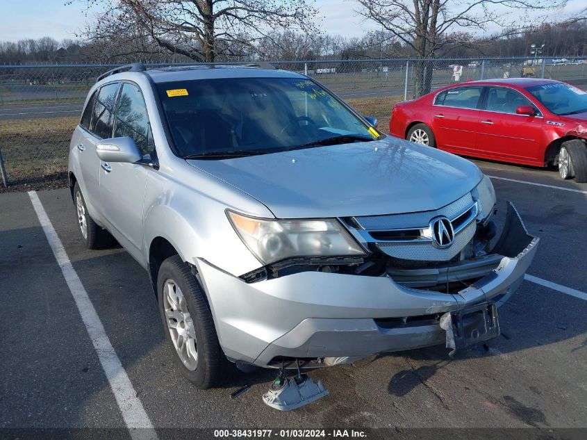 2HNYD282X8H522547 2008 Acura Mdx