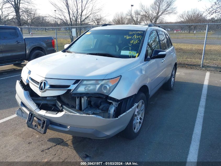 2HNYD282X8H522547 2008 Acura Mdx