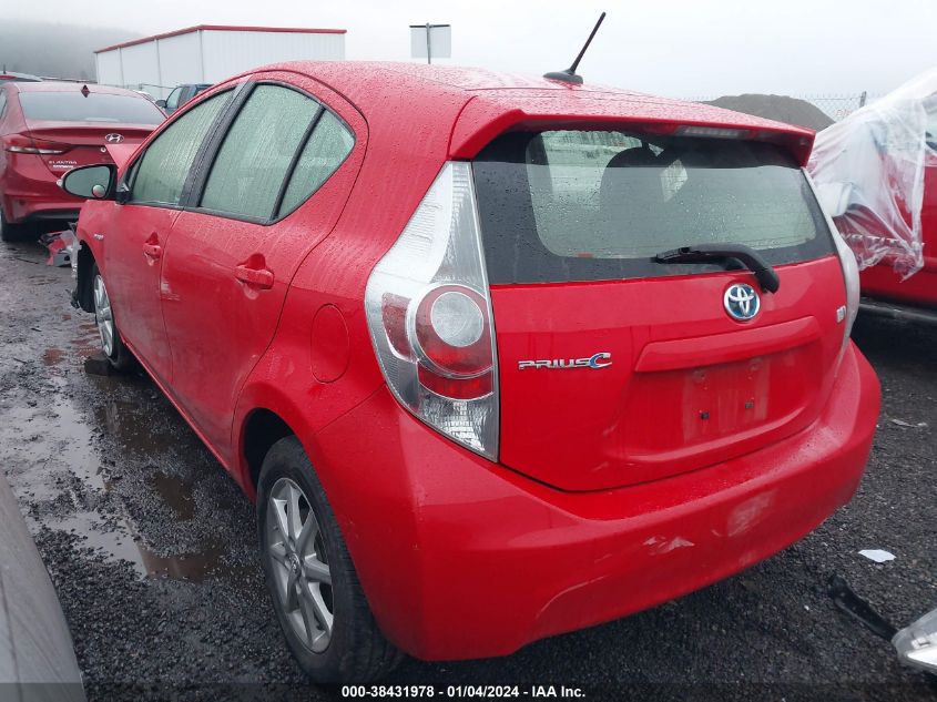 JTDKDTB32E1075256 2014 Toyota Prius C Four