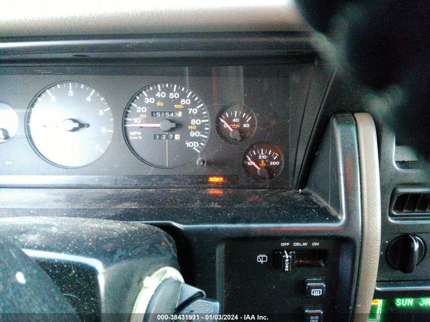 1993 Jeep Grand Cherokee Laredo VIN: 1J4GZ58S1PC687824 Lot: 40244047